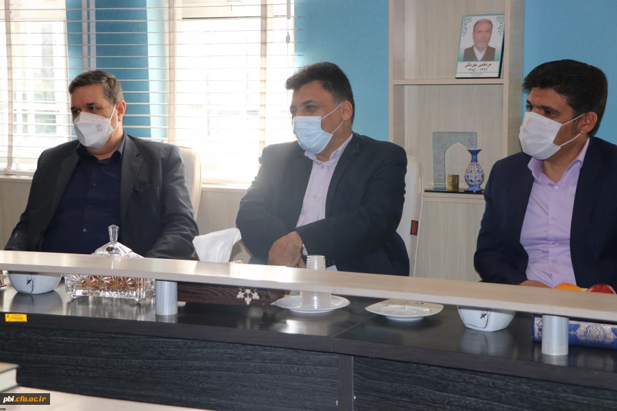 بازدید رییس دانشگاه فرهنگیان و مسئول نهاد رهبری دانشگاه فرهنگیان  3