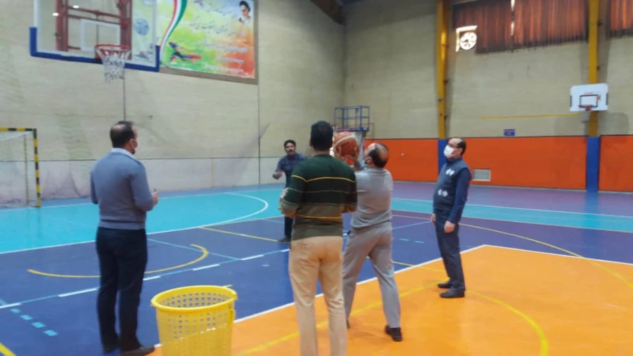  مسابقات انفرادی در رشته های دارت-طناب زنی وپرتاپ توپ بسکتبال بین همکاران به مناسبت هفته تربیت بدنی 5