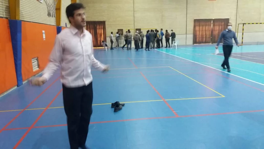  مسابقات انفرادی در رشته های دارت-طناب زنی وپرتاپ توپ بسکتبال بین همکاران به مناسبت هفته تربیت بدنی 6