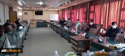 نشست توجیهی آیین نامه و شیوه نامه انضباطی برای دانشجویان جدید الورود