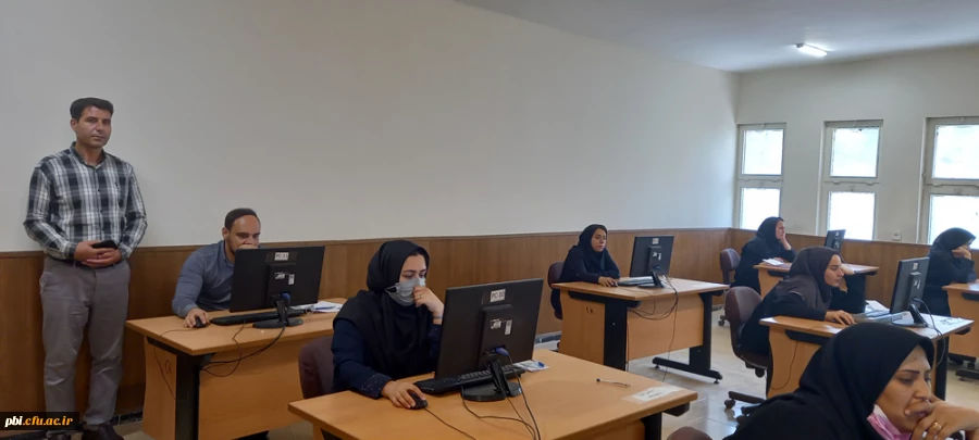 برگزاری آژمون مهارت آموزان ایثارگر 2