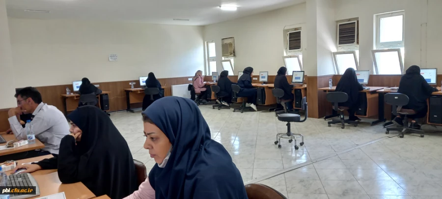 برگزاری آژمون مهارت آموزان ایثارگر 9