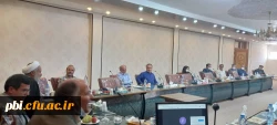 جلسه شورای پردیس شهید باهنر اصفهان 2