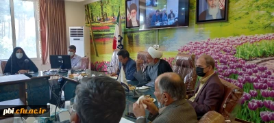 برگزاری جلسه سرپرست دانشگاه ،ریاست نهاد مقام معظم رهبری با اعضای هیات علمی دانشگاه فرهنگیان  اصفهان