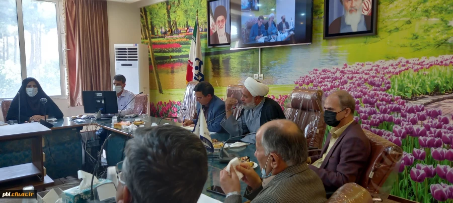 برگزاری جلسه سرپرست دانشگاه ،ریاست نهاد مقام معظم رهبری با اعضای هیات علمی دانشگاه فرهنگیان  اصفهان 2
