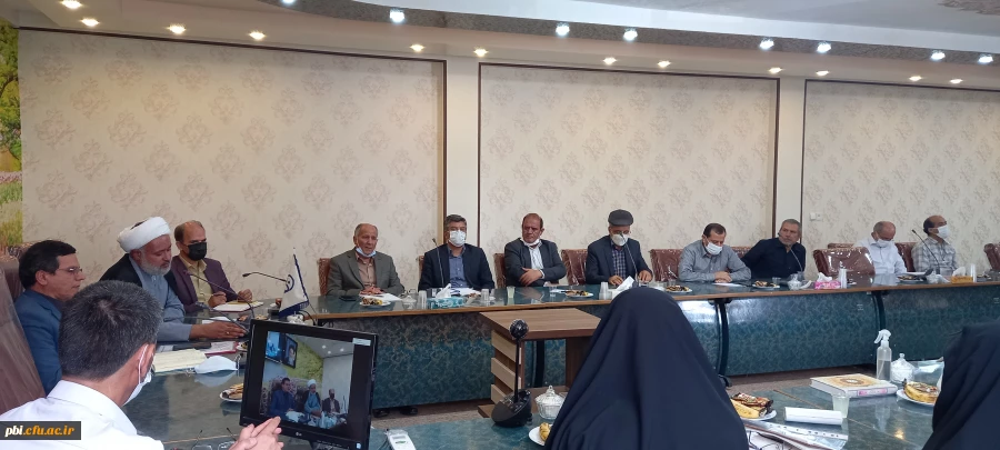 برگزاری جلسه سرپرست دانشگاه ،ریاست نهاد مقام معظم رهبری با اعضای هیات علمی دانشگاه فرهنگیان  اصفهان 5