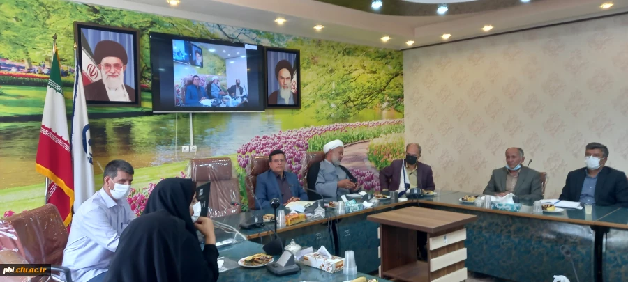 برگزاری جلسه سرپرست دانشگاه ،ریاست نهاد مقام معظم رهبری با اعضای هیات علمی دانشگاه فرهنگیان  اصفهان 6