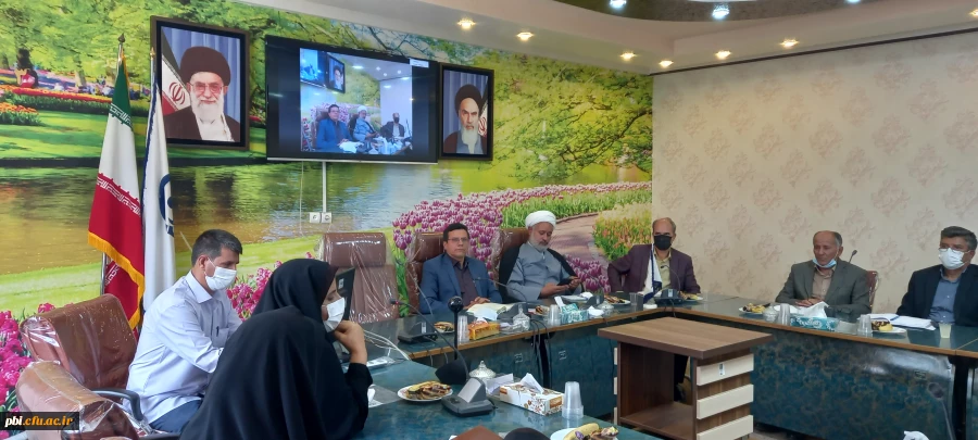 برگزاری جلسه سرپرست دانشگاه ،ریاست نهاد مقام معظم رهبری با اعضای هیات علمی دانشگاه فرهنگیان  اصفهان 7