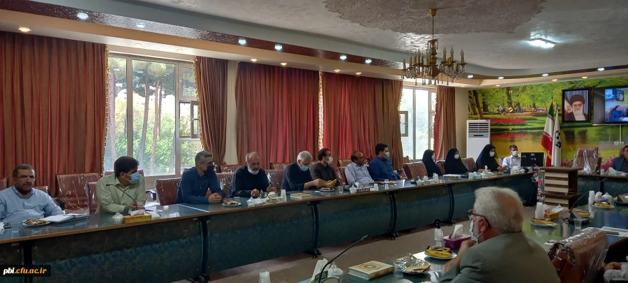 برگزاری جلسه سرپرست دانشگاه ،ریاست نهاد مقام معظم رهبری با اعضای هیات علمی دانشگاه فرهنگیان  اصفهان 10