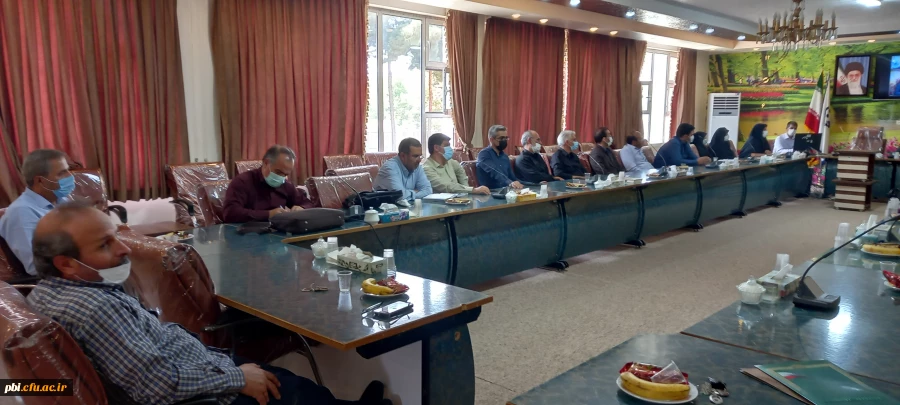 برگزاری جلسه سرپرست دانشگاه ،ریاست نهاد مقام معظم رهبری با اعضای هیات علمی دانشگاه فرهنگیان  اصفهان 12