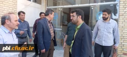بازدید ریاست دانشگاه فرهنگیان اصفهان از روند انجام مصاحبه  2