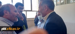 بازدید ریاست دانشگاه فرهنگیان اصفهان از روند انجام مصاحبه  16