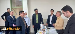 بازدید ریاست دانشگاه فرهنگیان اصفهان از روند انجام مصاحبه  4