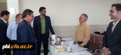 بازدید ریاست دانشگاه فرهنگیان اصفهان از روند انجام مصاحبه  5