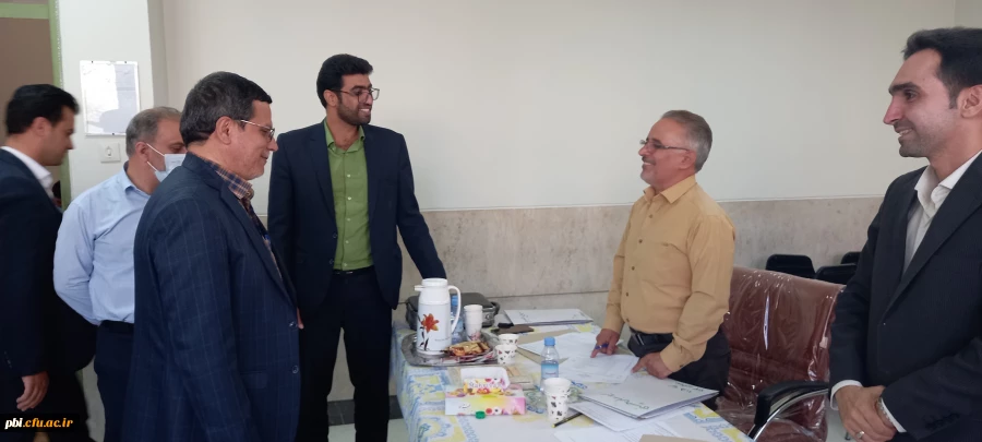 بازدید ریاست دانشگاه فرهنگیان اصفهان از روند انجام مصاحبه  5