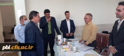 بازدید ریاست دانشگاه فرهنگیان اصفهان از روند انجام مصاحبه  7