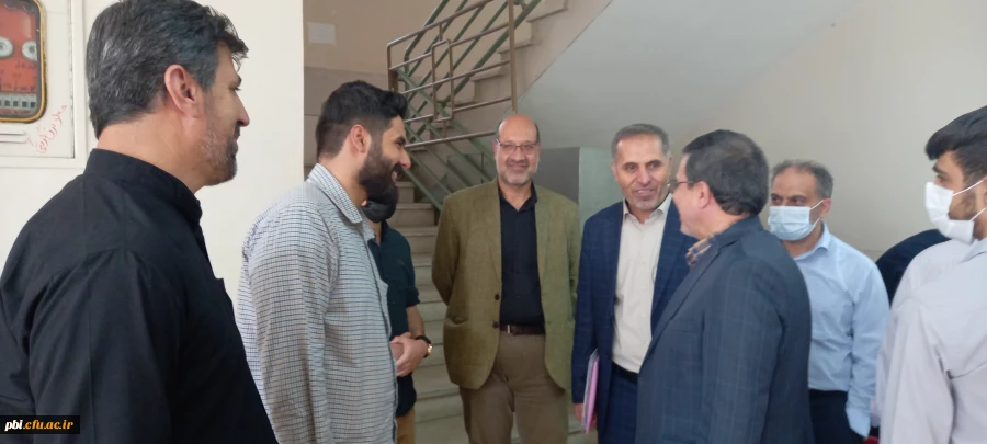 بازدید ریاست دانشگاه فرهنگیان اصفهان از روند انجام مصاحبه  10