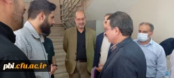 بازدید ریاست دانشگاه فرهنگیان اصفهان از روند انجام مصاحبه  13