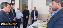 بازدید ریاست دانشگاه فرهنگیان اصفهان از روند انجام مصاحبه  20