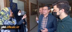 بازدید ریاست دانشگاه فرهنگیان اصفهان از روند انجام مصاحبه  23