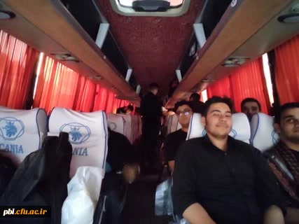 آیین بدرقه کاروان زیارتی اربعین دانشجویان فرهنگیان پردیس شهید باهنر اصفهان  3