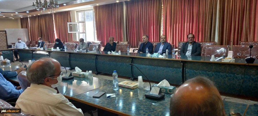 برگزاری جلسه شورای پردیس جهت تمهیدات شروع سال تحصیلی جدید  2