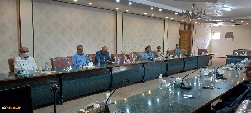 برگزاری جلسه شورای پردیس جهت تمهیدات شروع سال تحصیلی جدید  5