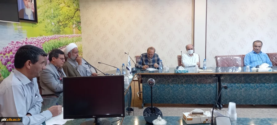 برگزاری جلسه شورای پردیس جهت تمهیدات شروع سال تحصیلی جدید  7