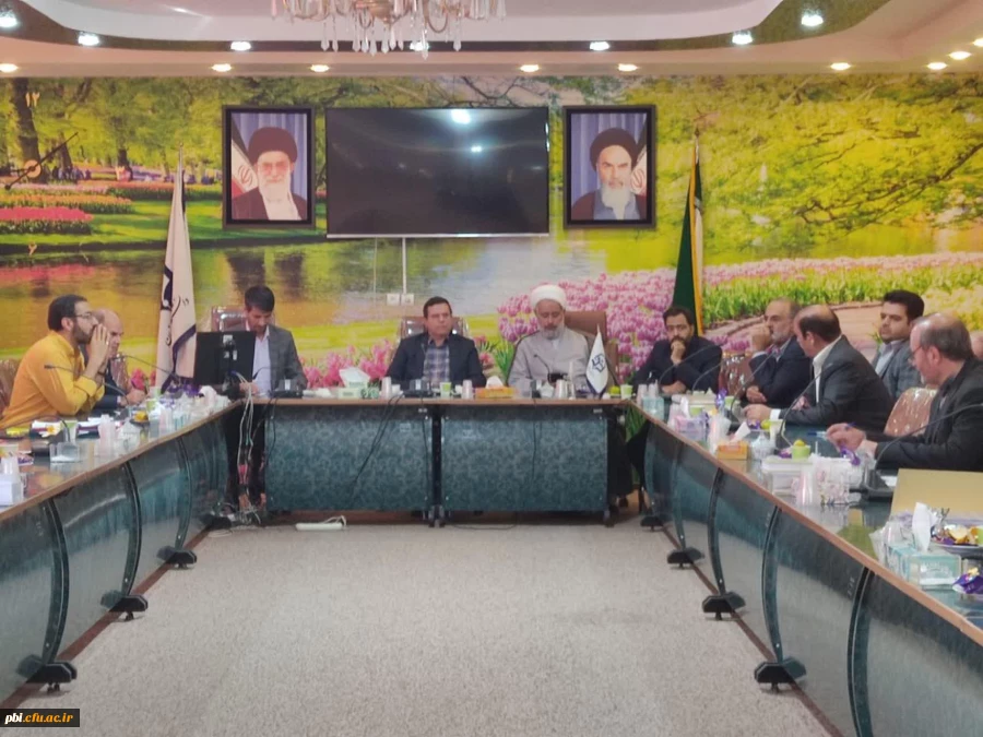 جلسه مشترک شورای مدیریت استان و شورای پردیس شهید باهنر برگزار گردید. 2