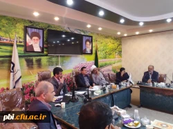 جلسه مشترک شورای مدیریت استان و شورای پردیس شهید باهنر برگزار گردید. 4