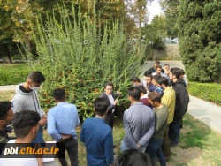 بازدید و گردش علمی  استاد فرح نسب از پارک ها و حیات وحش اصفهان 6