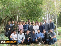 بازدید و گردش علمی  استاد فرح نسب از پارک ها و حیات وحش اصفهان 8