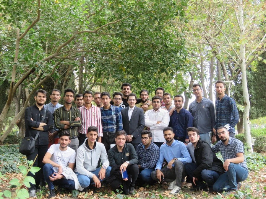 بازدید و گردش علمی  استاد فرح نسب از پارک ها و حیات وحش اصفهان 8