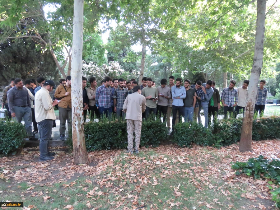 بازدید میدانی بوم شناسی و فلوریستیک گیاهان، "درس اکولوژی"، دانشجویان گروه آموزش زیست شناسی 98 به همراه استاد درس، جناب آقای دکتر فرح نسب 47