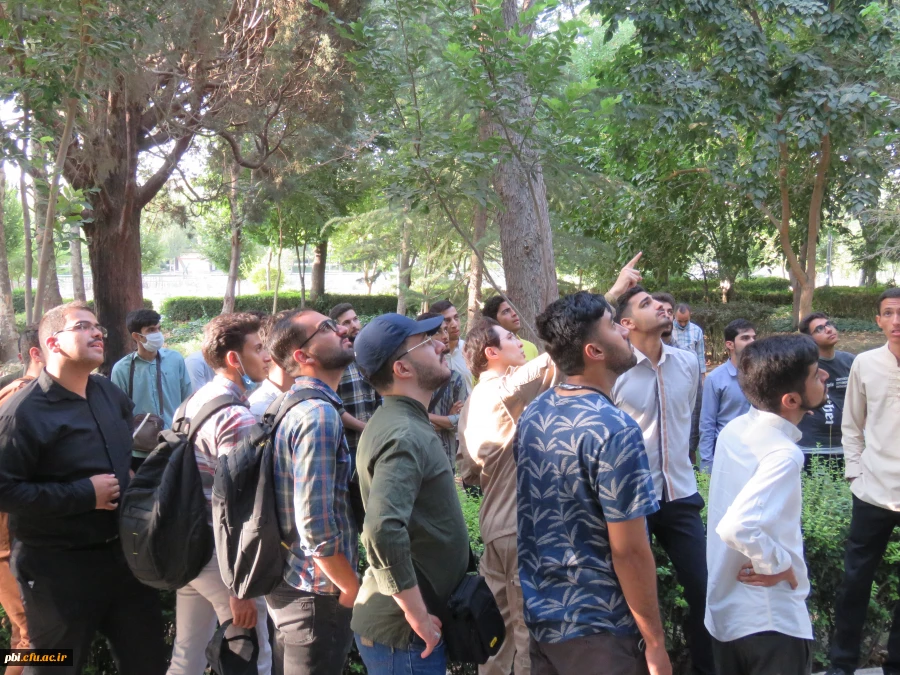 بازدید میدانی بوم شناسی و فلوریستیک گیاهان، "درس اکولوژی"، دانشجویان گروه آموزش زیست شناسی 98 به همراه استاد درس، جناب آقای دکتر فرح نسب 57