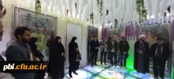 بازدید مدیریت پردیس های دانشگاه فرهنگیان اصفهان و اساتید و کارشناسان رهنگی از نمایشگاه چراغ راهنما شهر اصفهان 4