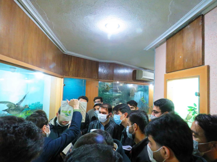 بازدید دانشجویان گروه آموزش زیست شناسی ۹۹ با همراهی استاد جناب آقای دکتر فرح نسب 9