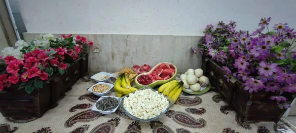 توزیع بسته های یلدایی بین دانشجویان پردیس شهید باهنر  2