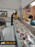 توزیع بسته های یلدایی بین دانشجویان پردیس شهید باهنر  3