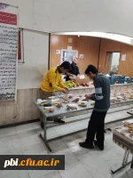 توزیع بسته های یلدایی بین دانشجویان پردیس شهید باهنر  4