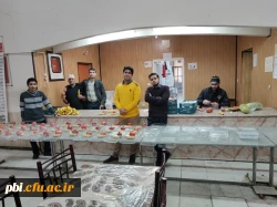 توزیع بسته های یلدایی بین دانشجویان پردیس شهید باهنر  6