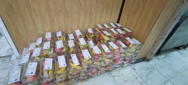 توزیع بسته های یلدایی بین دانشجویان پردیس شهید باهنر  8