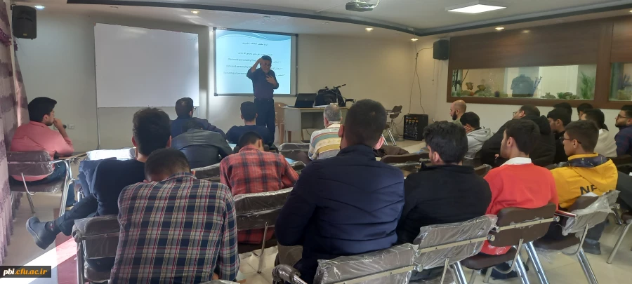 برگزاری کارگاه شناسایی اختلالات شخصیتی 
 8