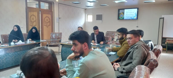 برگزاری شورای  فرهنگی و تشکل های دانشجویی دانشگاه فرهنگیان استان اصفهان با ریاست دانشگاه فرهنگیان اصفهان و جناب آقای دکتر بانکی عضو شورای انقلاب فرهنگی و نماینده مردم اصفهان  2