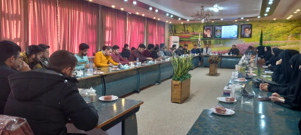 برگزاری شورای  فرهنگی و تشکل های دانشجویی دانشگاه فرهنگیان استان اصفهان با ریاست دانشگاه فرهنگیان اصفهان و جناب آقای دکتر بانکی عضو شورای انقلاب فرهنگی و نماینده مردم اصفهان  3