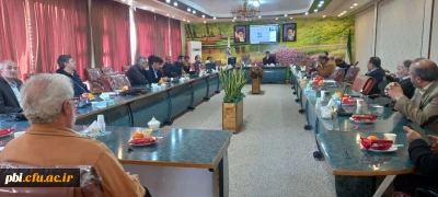 برگزاری جلسه شورای پژوهش پردیس شهید باهنر اصفهان