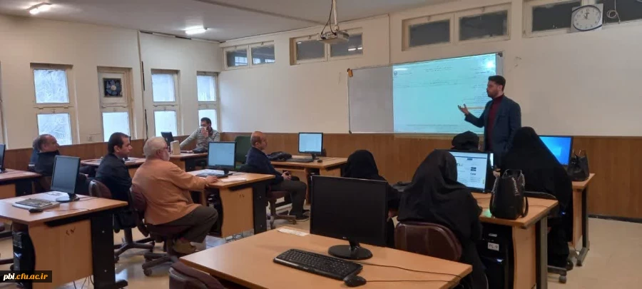برگزاری دوره آموزش کار با سامانه مقالات و پژوهش های دانشگاه فرهنگیان 2