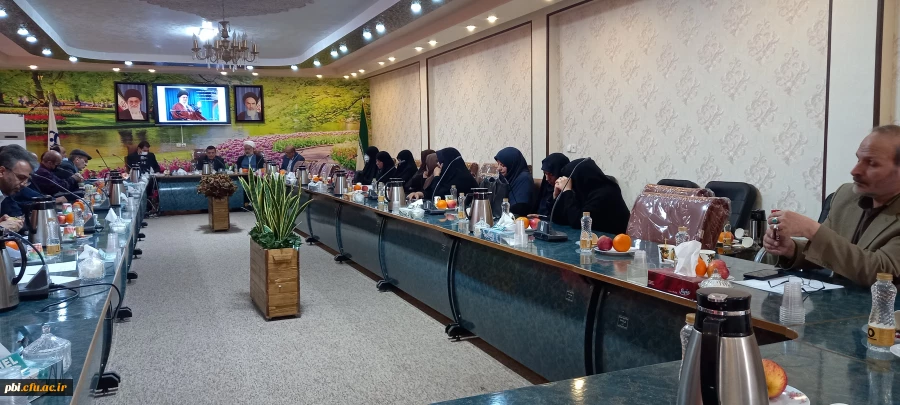 برگزاری جلسه اساتید  دانشگاه فرهنگیان با ریاست محترم ، مسئولان و معاونان دانشگاه فرهگیان 3