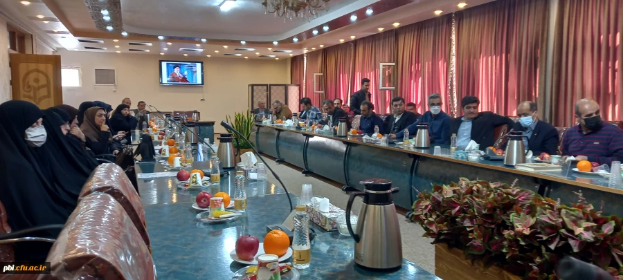 برگزاری جلسه اساتید  دانشگاه فرهنگیان با ریاست محترم ، مسئولان و معاونان دانشگاه فرهگیان 8