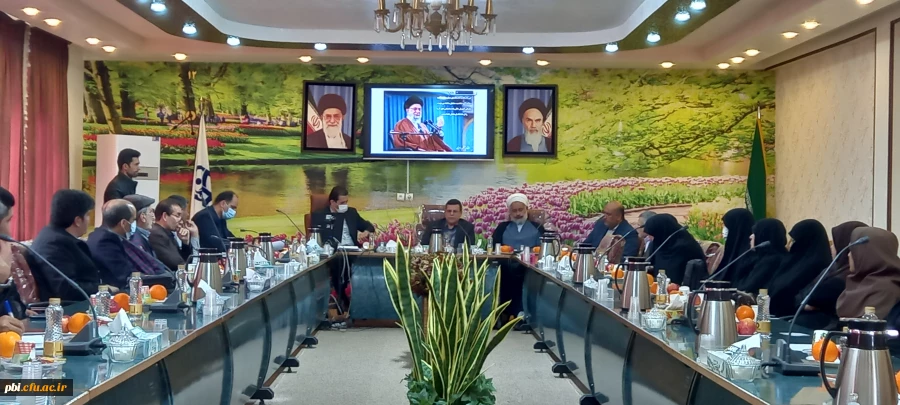 برگزاری جلسه اساتید  دانشگاه فرهنگیان با ریاست محترم ، مسئولان و معاونان دانشگاه فرهگیان 12